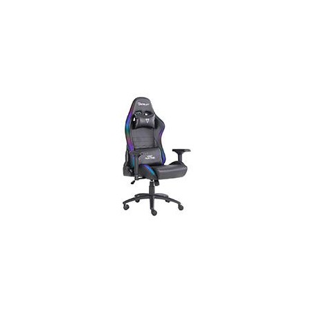 SILLA GAMER OCELOT GAMING RGB / BASE AJUSTABLE DE METAL / DESCANSA BRAZOS AJUSTABLES DE 4 DIMENSIONES / ANGULO DE INCLINACION 