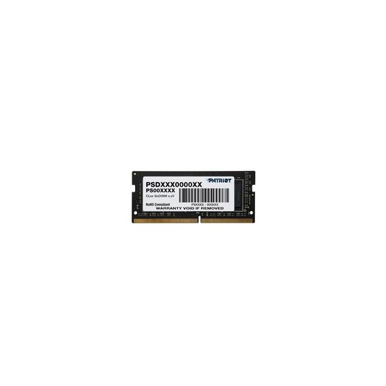 MEMORIA PATRIOT SIGNATURE SODIMM DDR3L 4GB 1X4GB 1600MHZ CL11 204PIN 1.35V P/LAPTOP