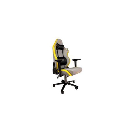 SILLA GAMER BALAM RUSH THUNDER COMP DARK-LIGHT EDITION XL / INCLINACION DE 90 A 180Â°/ MAX 150 KG / GRIS Y AMARILLO / BR-932