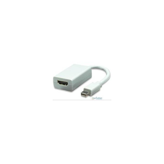 ADAPTADOR,MANHATTAN,322461, DISPLAYPORT MINI M A HDMI H 1080P