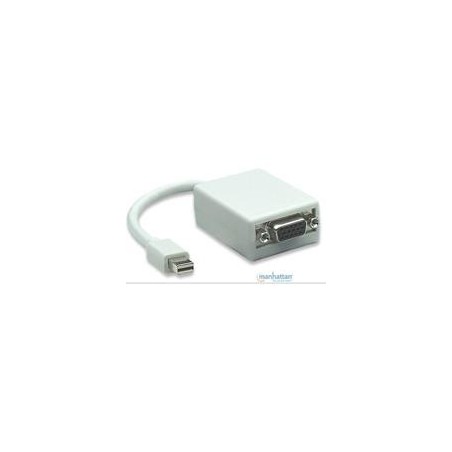 ADAPTADOR,MANHATTAN,322508, DISPLAYPORT MINI M A VGA H