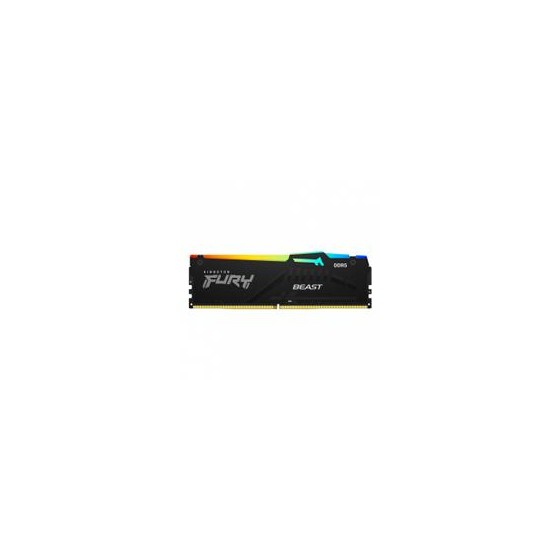 MEMORIA RAM KINGSTON FURY BEAST DDR5 BLACK 32GB 4800MHZ CL38 RGB KF548C38BBA-32