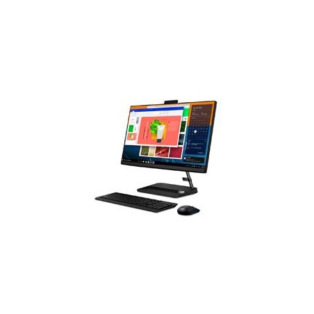 LENOVO IDEACENTRE AIO 3 24ITL6/ COREÂ I5-1135G7 2.4GHZ/8GB DDR4-3200 MAX 16GB/256GB SSD + 1TB HDD/23.8 FHD/COLOR NEGRO/WIN 