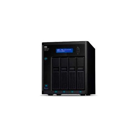 NAS WD MY CLOUD PR4100 56TB/CON 4 DISCOS DE 14TB/4BAHIAS/2XGIGABIT ETHERNET/3XUSB 3.0/FUENTE ALIMENTACION