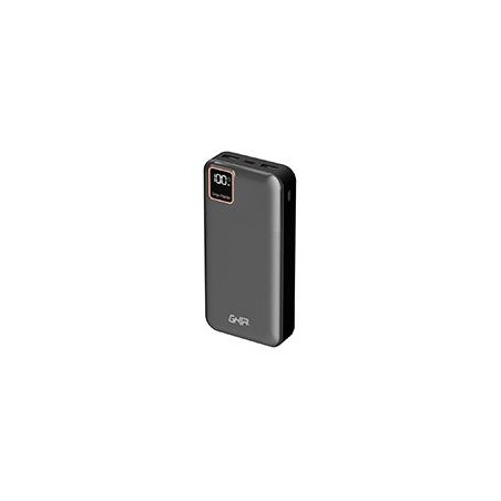 POWER BANK GHIA DE CARGA RAPIDA DE 20 000 MAH COLOR NEGRO