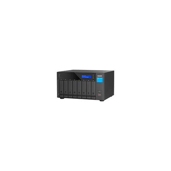 NAS QNAP TVS-H874-I5-32G/ 8 BAHIAS SEIS NUCLEOS 2.5GHZ/32GB DDR4 HASTA 64GB/2 PTO 2,5 GBE/USB 3.2 X2/ HOTSWAP/ NO INCLUYE DISC