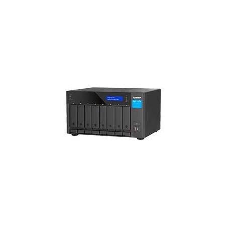 NAS QNAP TVS-H874-I5-32G/ 8 BAHIAS SEIS NUCLEOS 2.5GHZ/32GB DDR4 HASTA 64GB/2 PTO 2,5 GBE/USB 3.2 X2/ HOTSWAP/ NO INCLUYE DISC