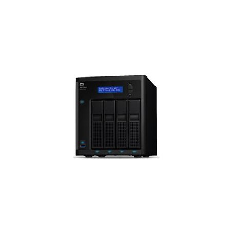 NAS WD MY CLOUD PR4100 24TB/CON 4 DISCOS DE 6TB/4BAHIAS/INTEL PENTIUM N3710 1.6GHZ/4GB/2ETHERNET/3USB3.0/RAID 0-1-5-10