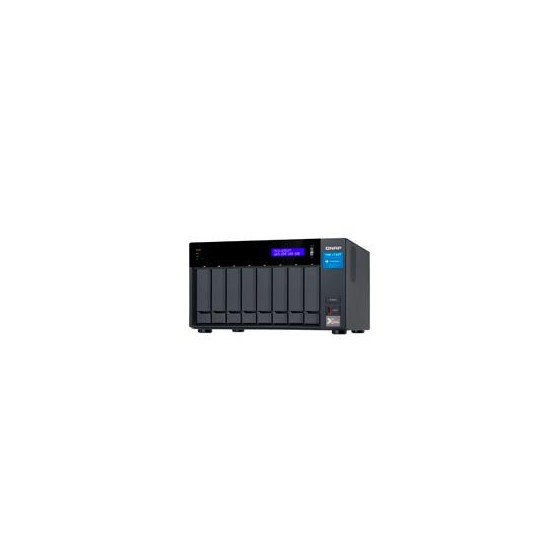 NAS QNAP TVS-872XT-I5-16G/8 BAHIAS INTEL CORE I5, 16 GB RAM DDR4, HASTA 64 GB/ 2 PTO LAN GBE/ 1 PTO 10 GBE/USB 3.2X2/ HOTSWAP/