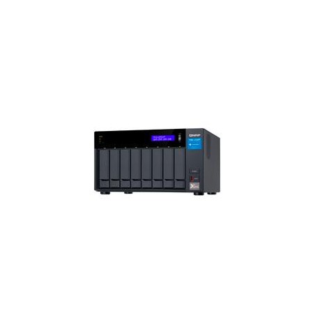 NAS QNAP TVS-872XT-I5-16G/8 BAHIAS INTEL CORE I5, 16 GB RAM DDR4, HASTA 64 GB/ 2 PTO LAN GBE/ 1 PTO 10 GBE/USB 3.2X2/ HOTSWAP/