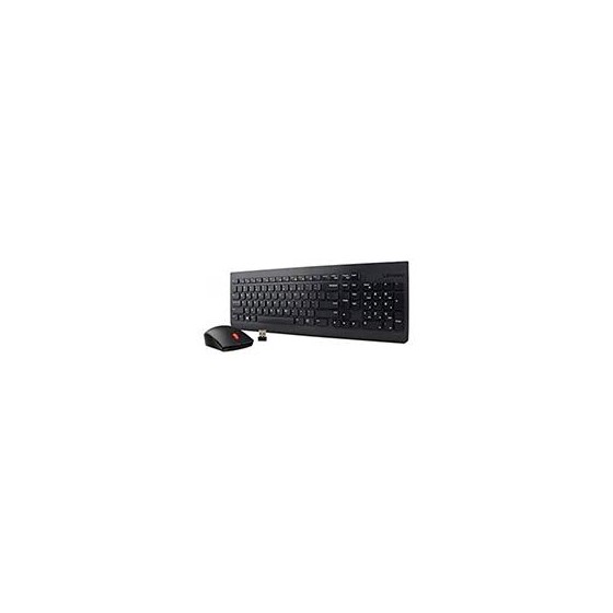 LENOVO ACCESORIOS THINK / COMBO DE TECLADO Y MOUSE INALAMBRICO / COLOR NEGRO / 1200 DPI / 1 YR EN CENTRO DE SERVICIO