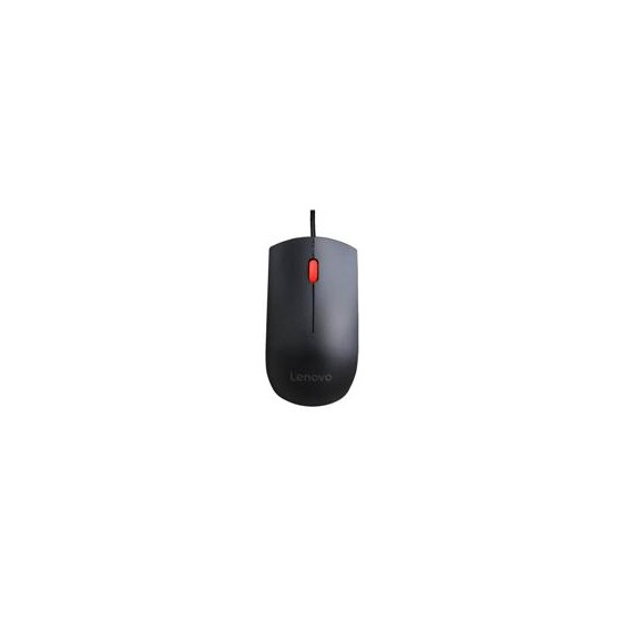 MOUSE USB LENOVO ESSENTIAL ALAMBRICO CONEXION POR CABLE