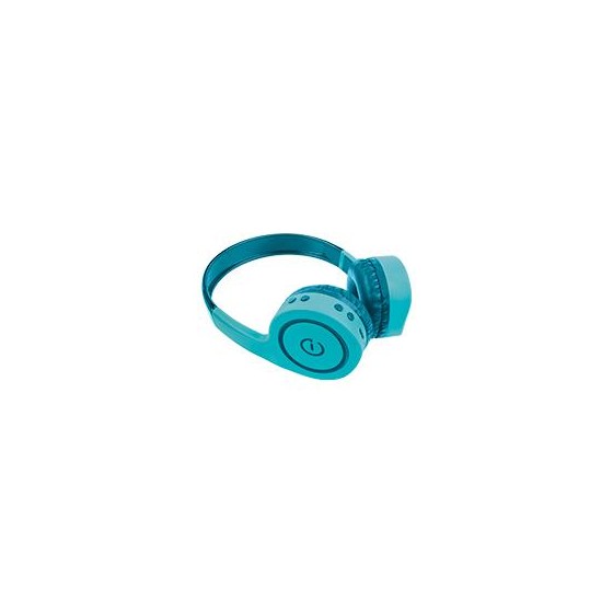 AUDFONOS ON-EAR INALAMBRICOS MANOS LIBRES CON BT FM SD 3.5MM EASY LINE BY PERFECT CHOICE VERDE