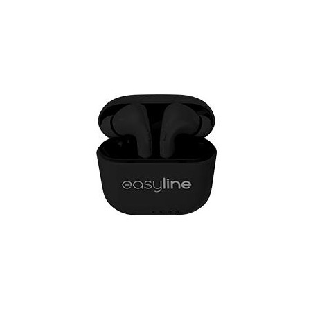 AUDIFONOS INALAMBRICOS BLUETOOTH TWS EASY LINE BY PERFECT CHOICE VIVA BUNDS - NEGRO