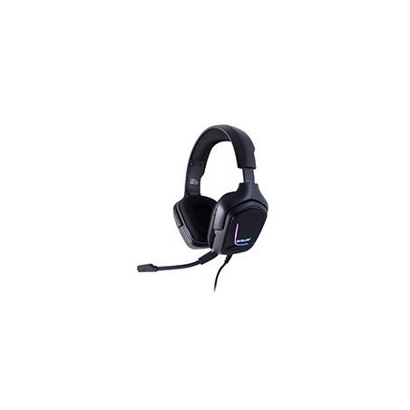 AUDIFONOS GAMER OCELOT TIPO DIADEMA/OVER-EAR/USB/3.5MM/COLOR NEGRO/ALAMBRICOS/ILUMINACION TIPO RGB/CONTROL DE AUDIO/MICROFONO 