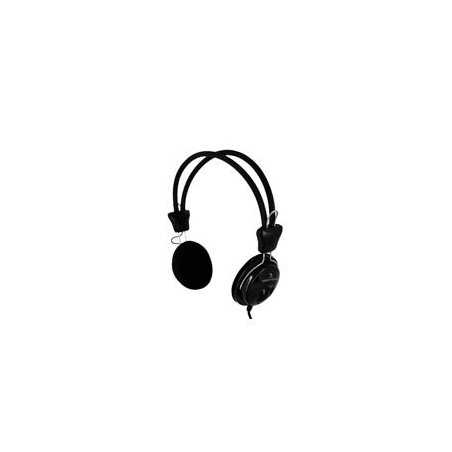 AUDIFONOS DIADEMA CON MICROFONO 3.5 MM SIN ADAPTADOR PERFECT CHOICE - NEGRO//SUSTITUYEN A SPK-144/PC-110323