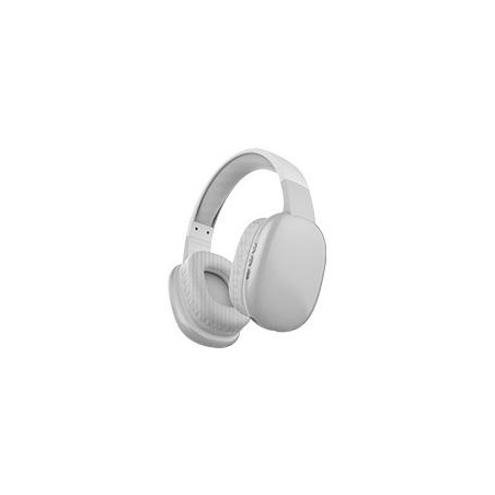 AUDIFONOS DIADEMA INALAMBRICOS BLUETOOTH ACOLCHONADA PERFECT CHOICE CLOUD - BLANCO