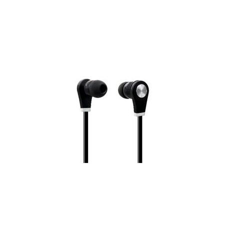 AUDIFONOS  IN-EAR BROBOTIX  ALAMBRICOS CON CONECTOR 3.5 MM, COLOR NEGRO.