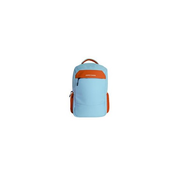 MOCHILA PERFECT CHOICE PARA LAPTOP 15.6 PULGADAS FEARLESS - AZUL MAMEY