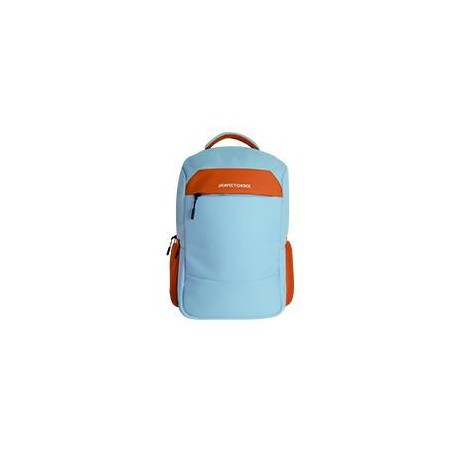 MOCHILA PERFECT CHOICE PARA LAPTOP 15.6 PULGADAS FEARLESS - AZUL MAMEY