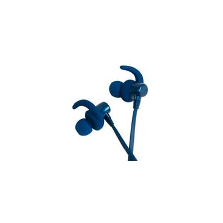 AUDYFONOS MOBIFREE/ ACTECK  IN-EAR BLUETOOTH CON MICROFONO COLECCION METALICOS COLOR AZUL MB-02023