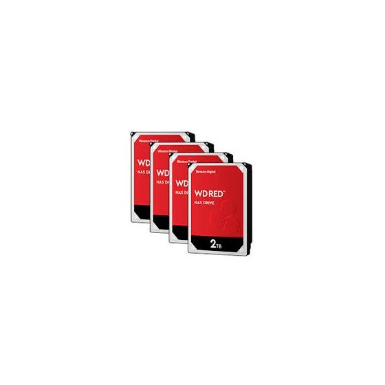 DISCO DURO INTERNO WD RED 2TB 3.5 ESCRITORIO SATA3 6GB/S 256MB 5400RPM 24X7 HOTPLUG NAS 1-8 BAHIAS