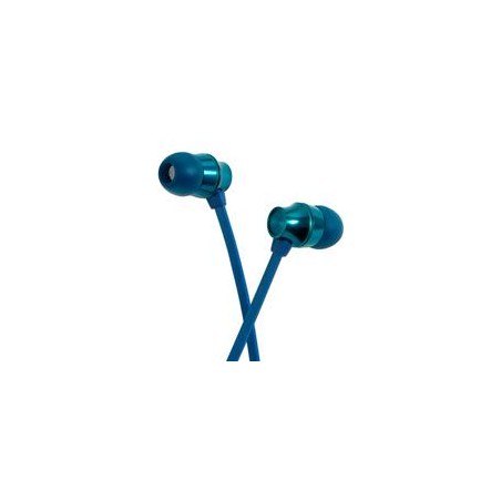 AUDIFONOS MOBIFREE/ ACTECK  IN-EAR CON MICRYFONO COLECCION METYLICOS COLOR AZUL MB-02018