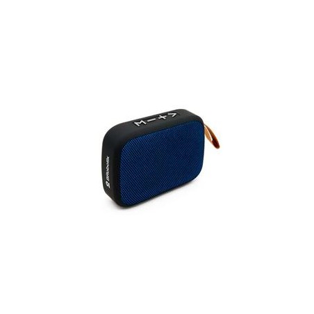 BOCINA BROBOTIX BLUETOOTH USB, RADIO FM, COLOR AZUL