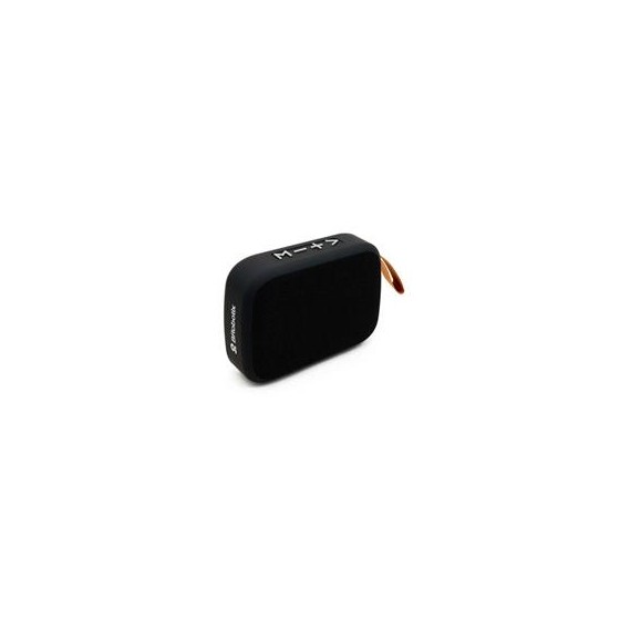  BOCINA BROBOTIX BLUETOOTH USB, RADIO FM, COLOR NEGRO