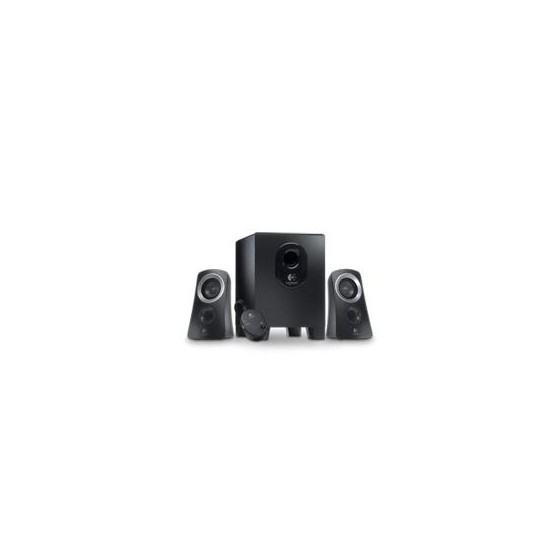 BOCINAS LOGITECH Z313 NEGRAS 2.1 25 WATTS RMS PC/MAC/MP3/IPOD/DVD