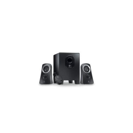 BOCINAS LOGITECH Z313 NEGRAS 2.1 25 WATTS RMS PC/MAC/MP3/IPOD/DVD