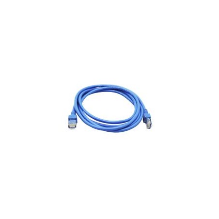 CABLE DE RED UTP CAT5E GHIA 100COBRE AZUL RJ45 2M 6 PIES PATCH CORD