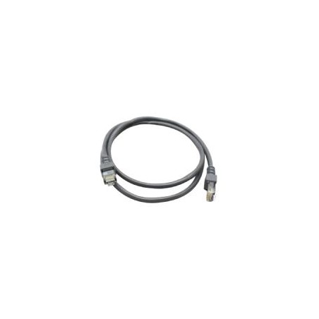 CABLE DE RED UTP CAT5E GHIA 100COBRE GRIS RJ45 1M 3 PIES PATCH CORD