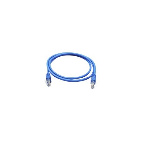 CABLE DE RED UTP CAT5E GHIA 100COBRE AZUL RJ45 1M 3 PIES PATCH CORD