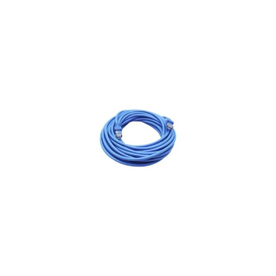 CABLE DE RED UTP CAT5E GHIA 100COBRE AZUL RJ45 7.5M 22.5 PIES PATCH CORD