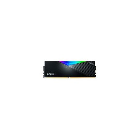 MEMORIA ADATA UDIMM DDR5 16GB PC5-41600 5200MHZ CL38 1.25V XPG LANCER RGB NEGRO CON DISIPADOR PC/GAMER/ALTO RENDIMIENTO (AX5U5