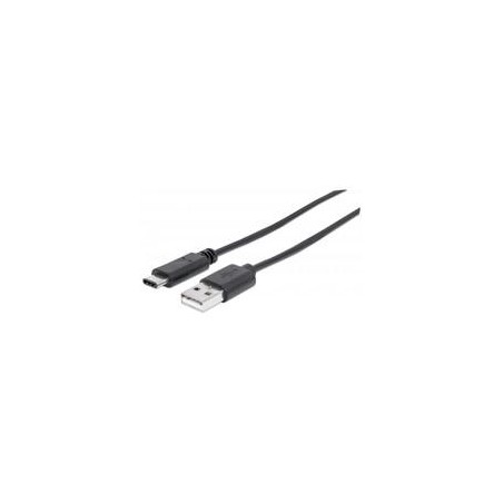 CABLE USB,MANHATTAN,354981,-C V3.1, C-A 3.0M NEGRO