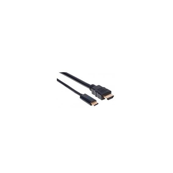 CABLE USB,MANHATTAN,151764,-C A HDMI M 2.0M 4K@30HZ, NEGRO