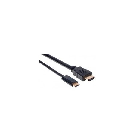 CABLE USB,MANHATTAN,151764,-C A HDMI M 2.0M 4K@30HZ, NEGRO