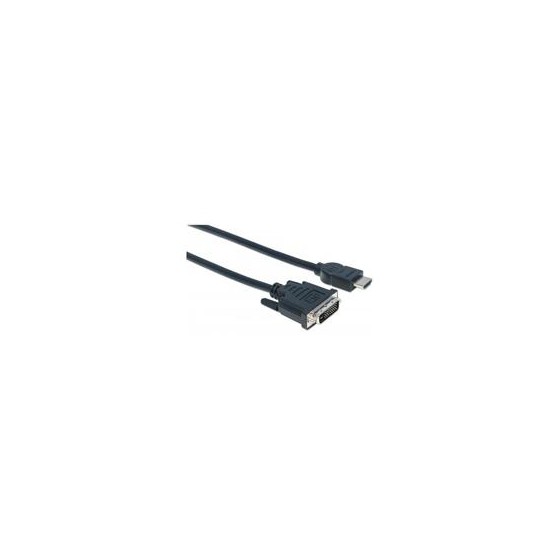 CABLE HDMI,MANHATTAN,372510, - DVI-D M-M  3.0M