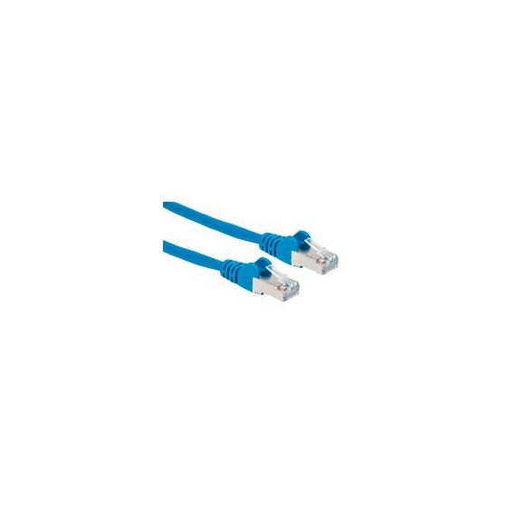 CABLE PATCH,INTELLINET,741477, CAT 6A,  0.9M( 3.0F) S/FTP AZUL