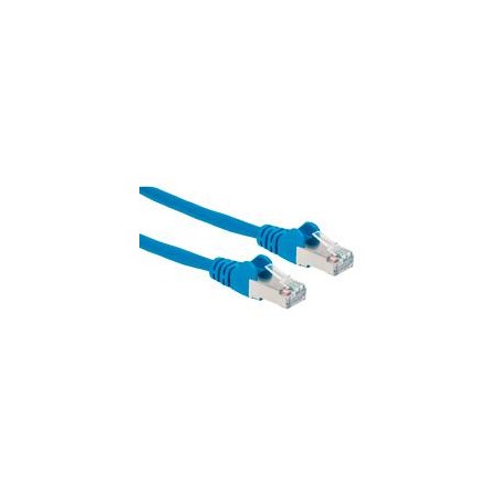 CABLE PATCH,INTELLINET,741477, CAT 6A,  0.9M( 3.0F) S/FTP AZUL