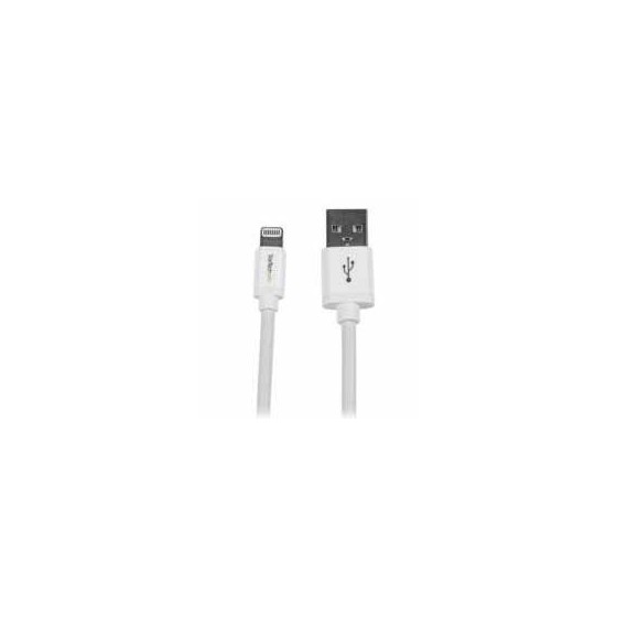 CABLE DE 2M LIGHTNING DE 8 PIN A USB A 2.0 PARA APPLE IPOD IPHONE IPAD - BLANCO - STARTECH.COM MOD. USBLT2MW