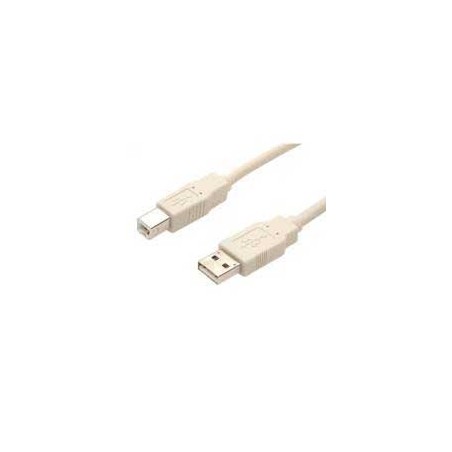 CABLE DE 3M USB 2.0 BEIGE - USB TIPO-A MACHO A USB-B MACHO PARA IMPRESORA - STARTECH.COM MOD. USBFAB_10