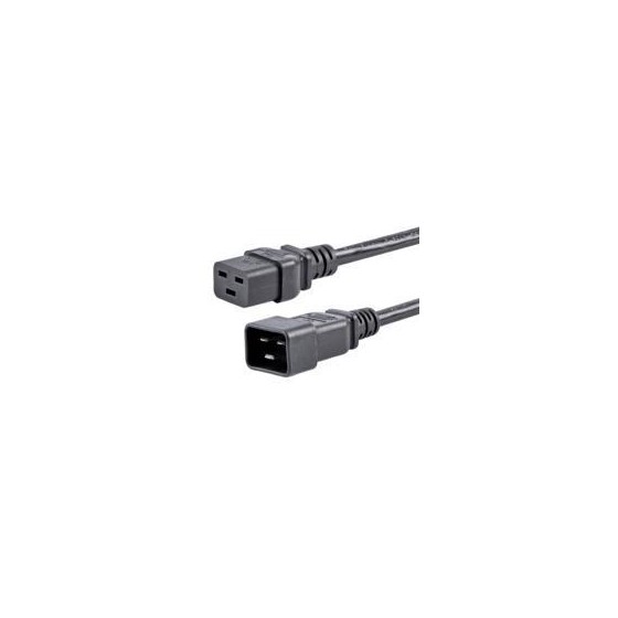 CABLE DE CORRIENTE DE 1.8M DE EXTENSION - 14AWG - C19 A C20 - 15A 250V - SERVICIO PESADO - CABLE DE ALIMENTACION - STARTECH.CO