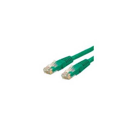 CABLE DE 10.6M VERDE DE RED CATEGORYA CAT6 UTP RJ45 GIGABIT ETHERNET ETL - PATCH MOLDEADO - STARTECH.COM MOD. C6PATCH35GN