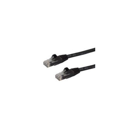 CABLE DE 2M DE RED ETHERNET SNAGLESS SIN ENGANCHES CAT 6 CAT6 GIGABIT - NEGRO - STARTECH.COM MOD. N6PATC2MBK