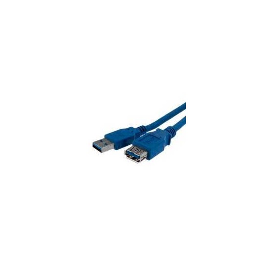 CABLE DE 1M DE EXTENSIN ALARGADOR PASIVO USB 3.0 SUPERSPEED - MACHO A HEMBRA USB A - EXTENSOR - AZUL - STARTECH.COM MOD. USB3S