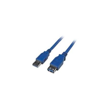 CABLE DE 1.8M DE EXTENSIYN PASIVO USB 3.0 SUPERSPEED - MACHO A HEMBRA USB A - EXTENSOR - AZUL - STARTECH.COM MOD. USB3SEXTAA