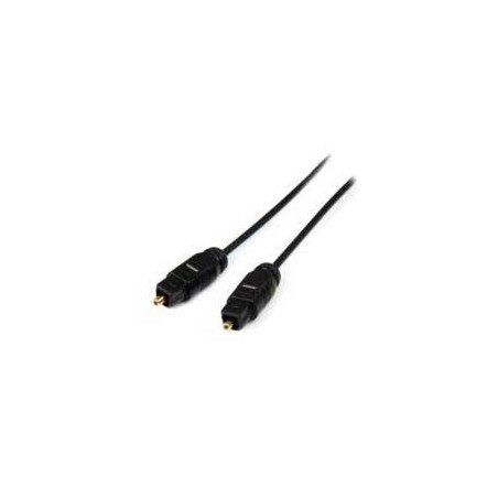 CABLE 4.5M TOSLINK DE AUDIO DIGITAL OPTICO SPDIF DELGADO - NEGRO - STARTECH.COM MOD. THINTOS15